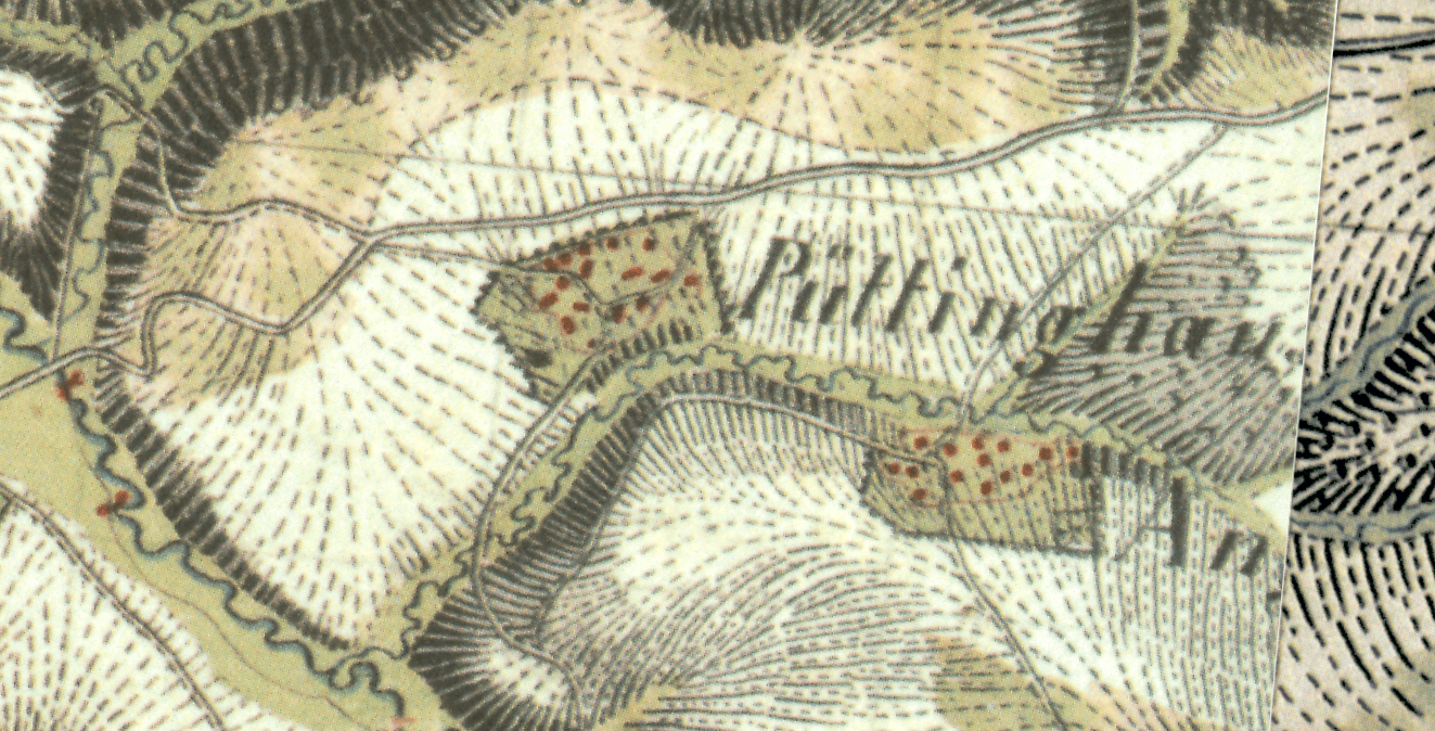Büttinghausen und Angfurten auf der Karte der Rheinlande, Quelle: rio.obk.de